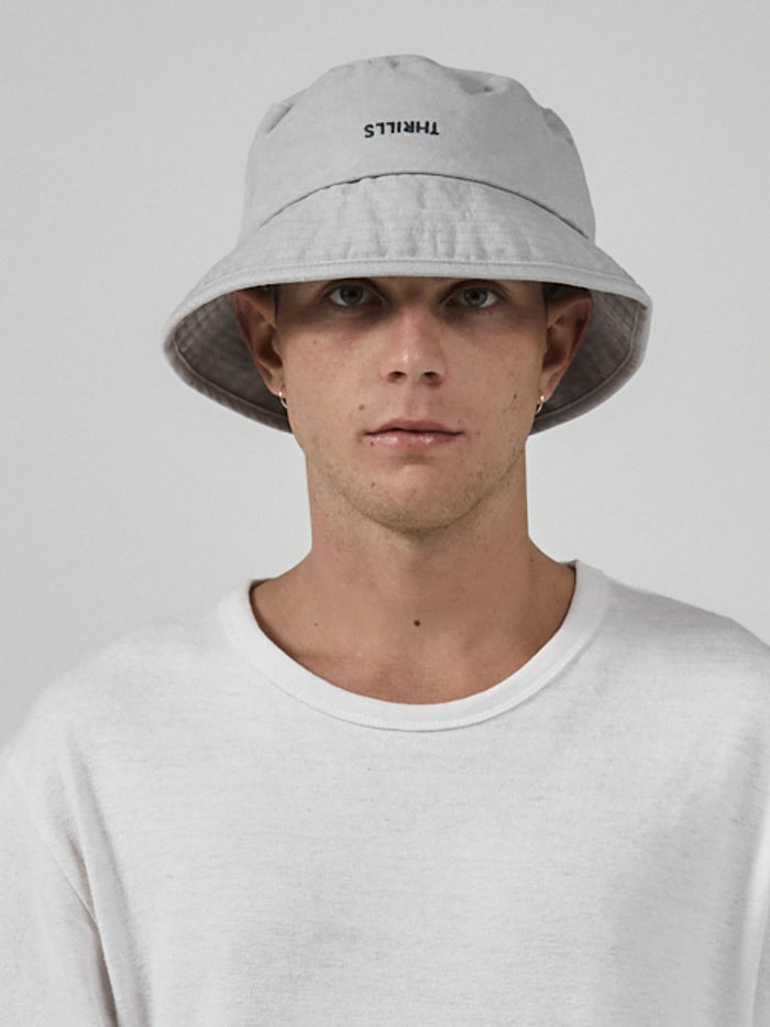 Minimal Thrills Bucket Hat - Fog