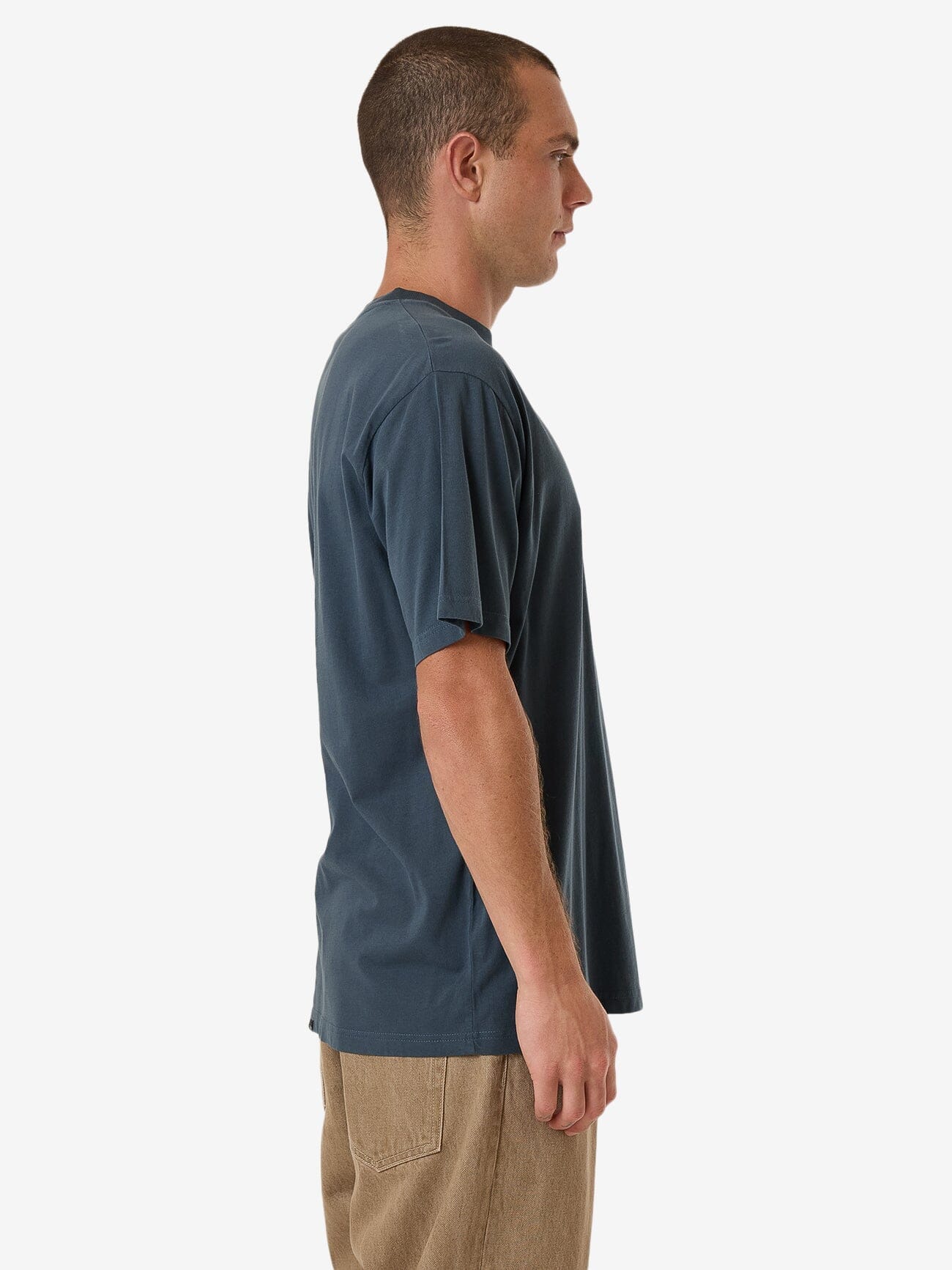 Minimal Thrills Merch Fit Tee - Dark Slate XS