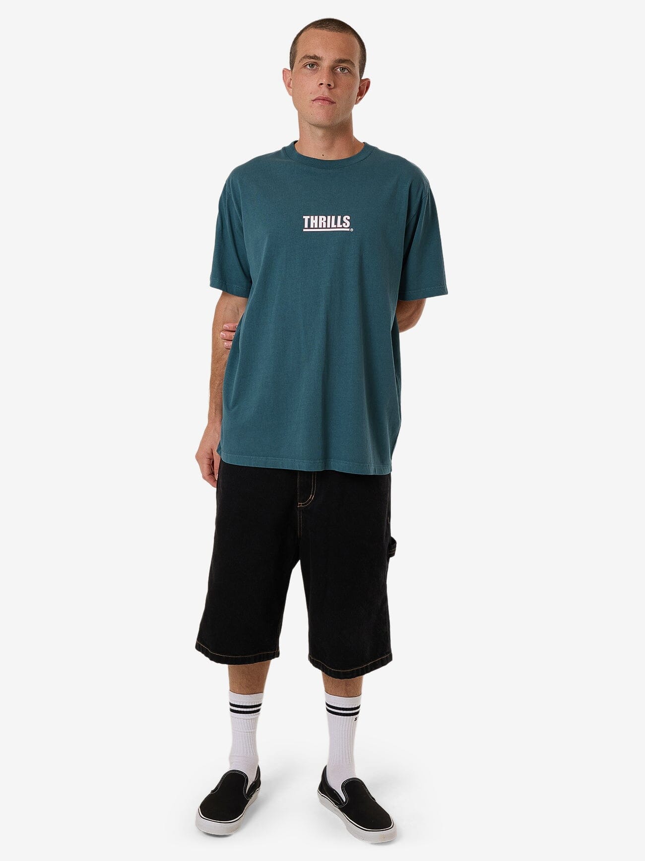 Logic Merch Fit Tee - Atlantic Deep XS