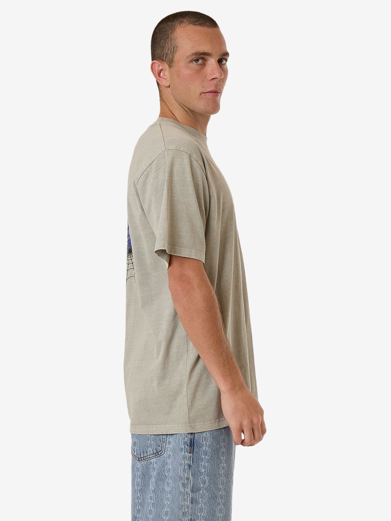 The Beginning Is Ending Merch Fit Tee - Fog XS