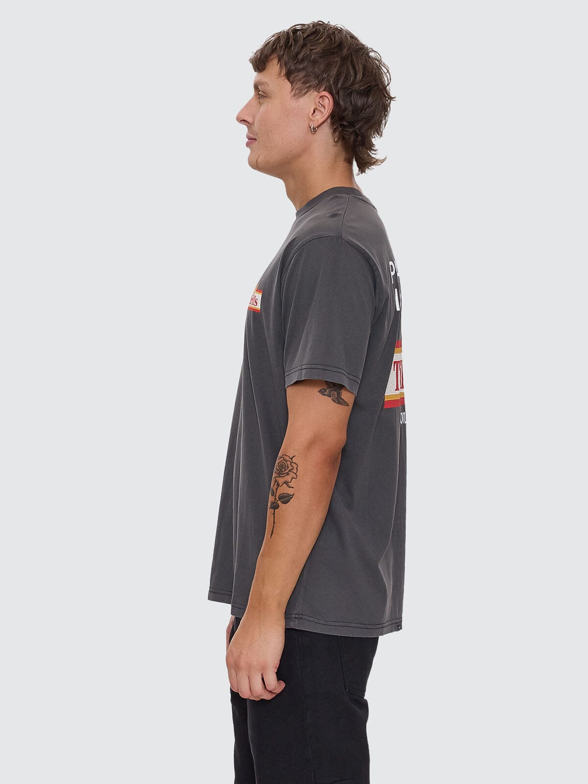 Never Stop Merch Fit Tee - Merch Black