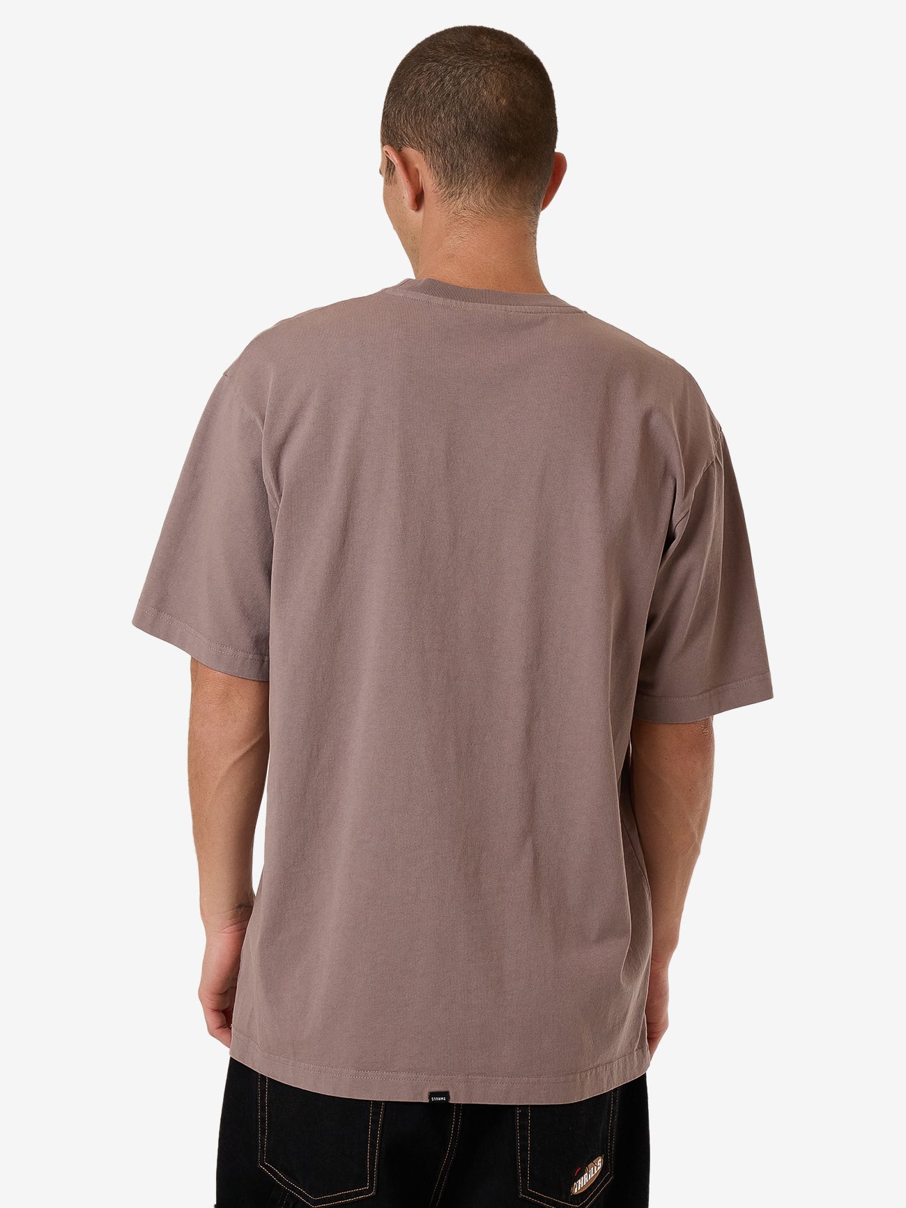 Double Meaning Oversize Fit Tee - Dove