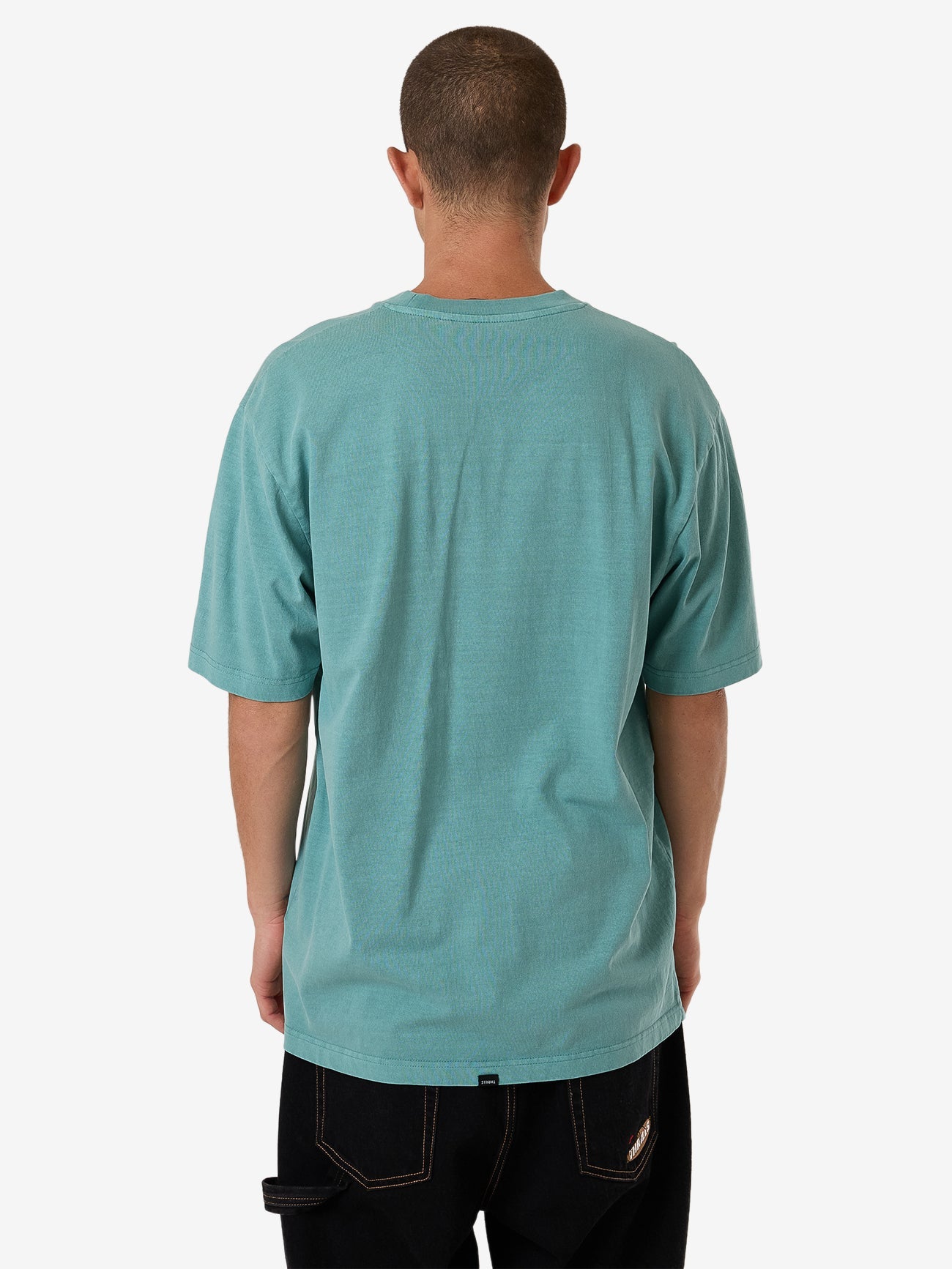 Games Of 84' Oversize Fit Tee - Agate Green XS