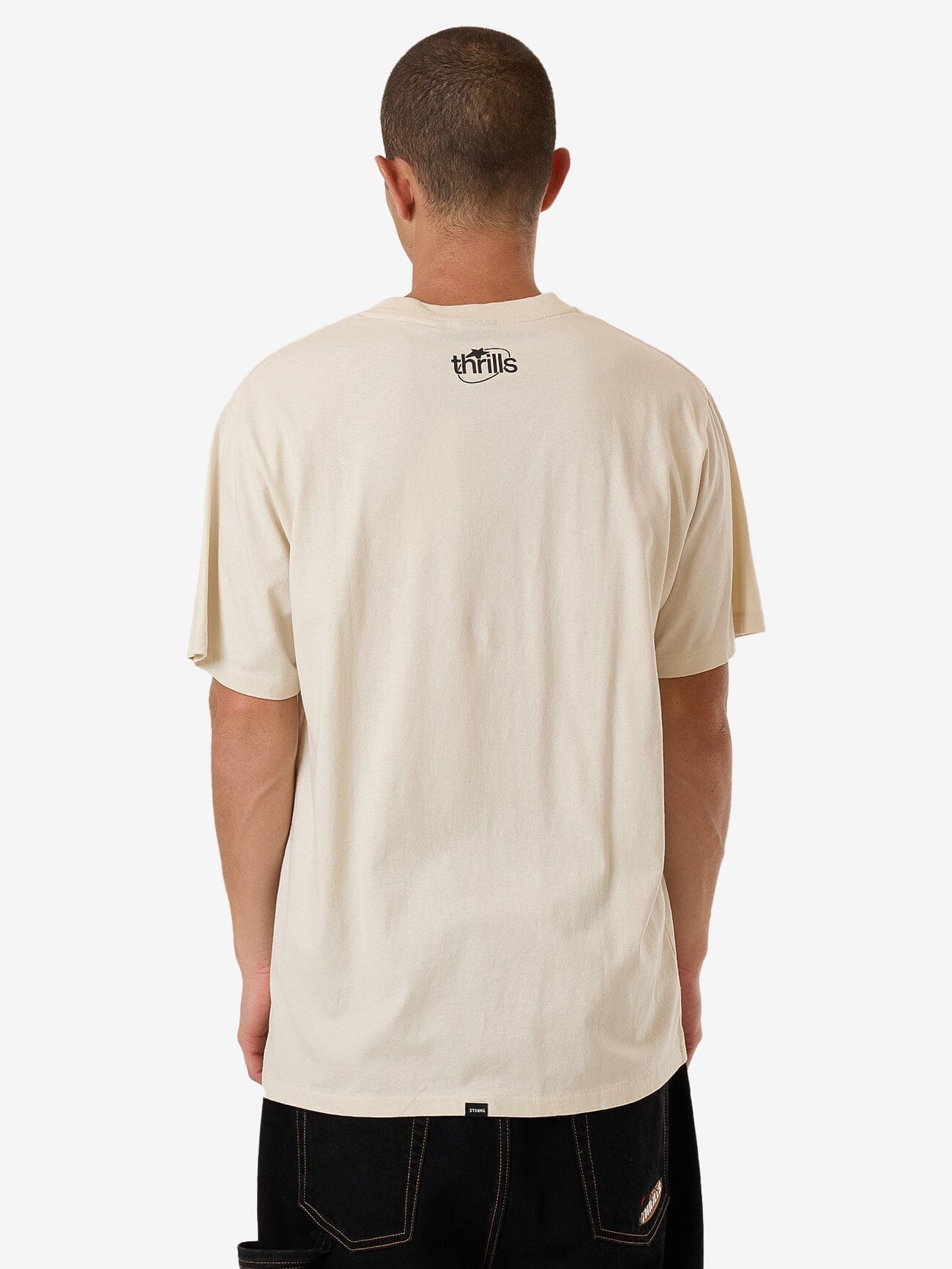 Beautifully Deadly Merch Fit Tee - Heritage White XS