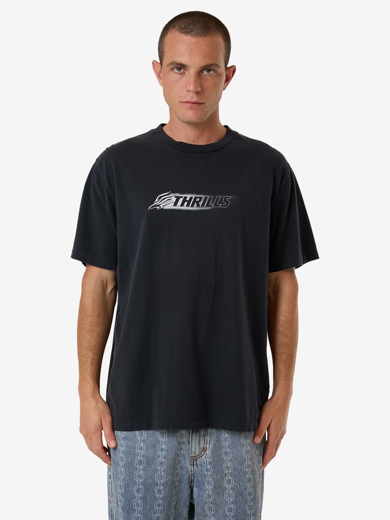 Speed Of Fury Merch Fit Tee - Twilight Black XS