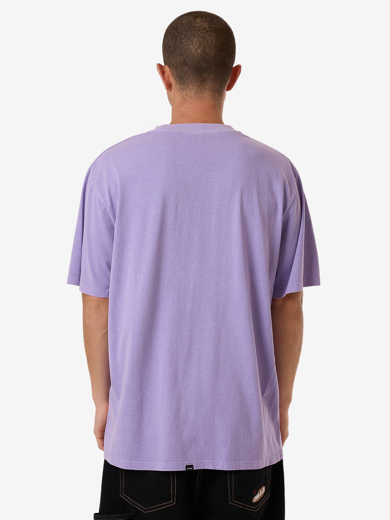 Morphing Oversize Fit Tee - Violet Tulip XS