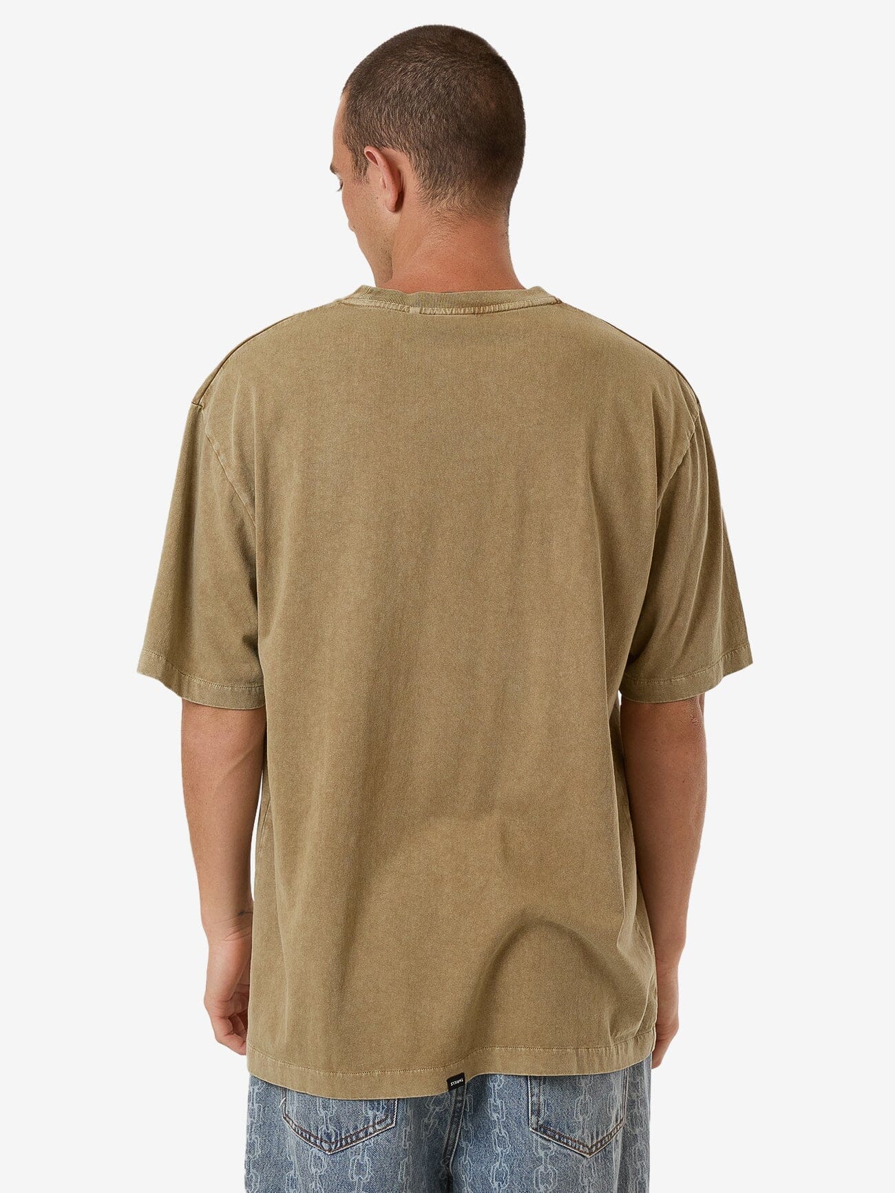 Hard As They Come Oversize Fit Tee - Breen XS