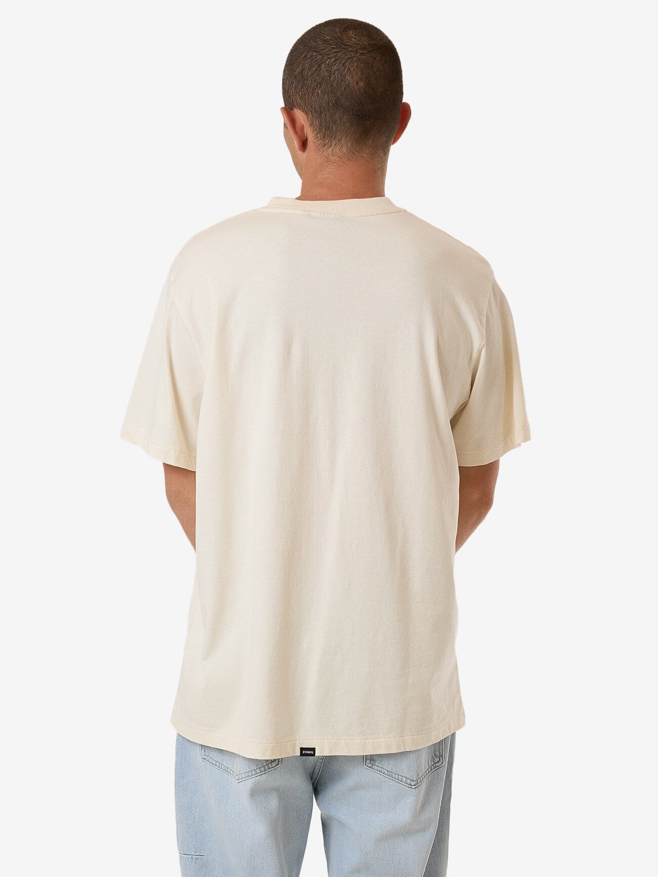 Emblem Merch Fit Tee - Unbleached XS