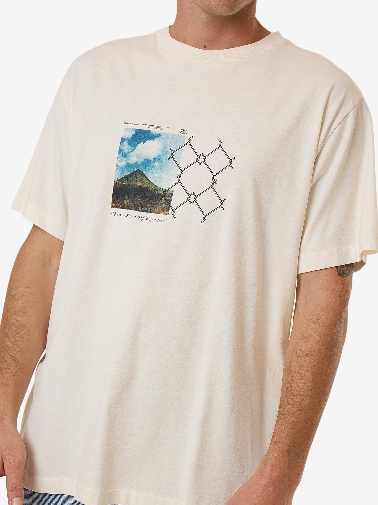 Integratron Merch Fit Tee - Heritage White XS