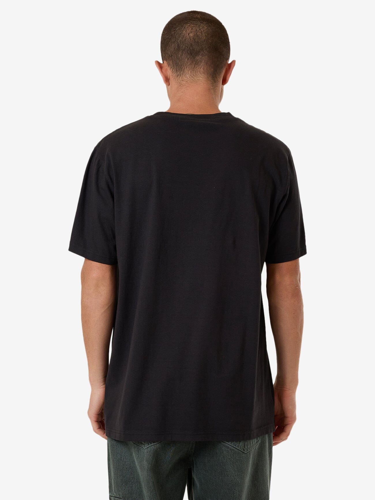 Heavy Times Merch Fit Tee - Black XS