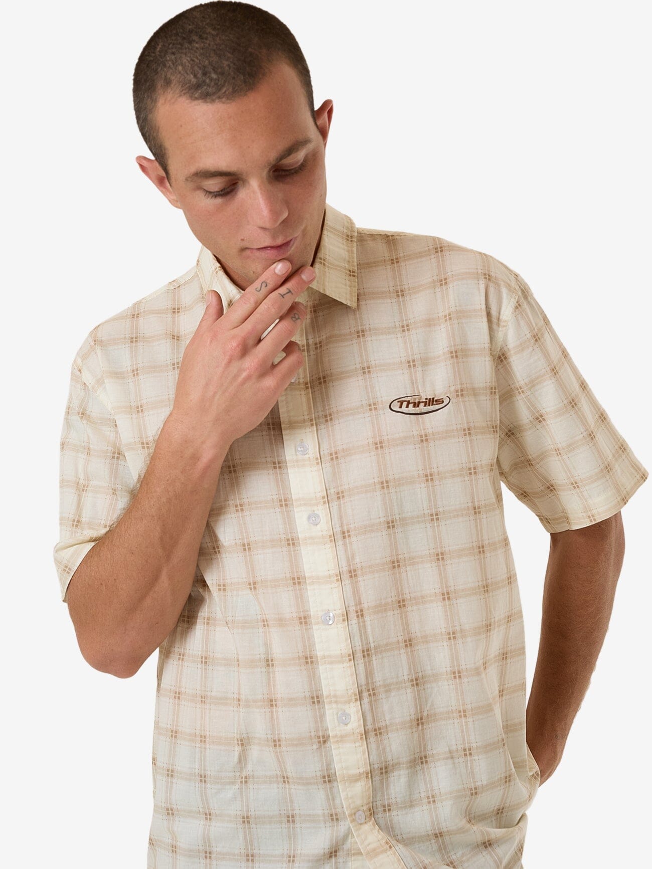 Pharm Short Sleeve Shirt - Desert XS