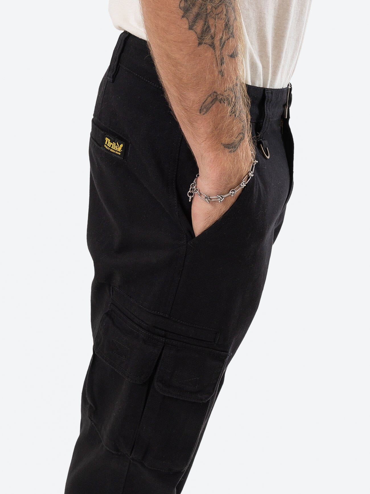 Slacker Union Cargo Pant - Black