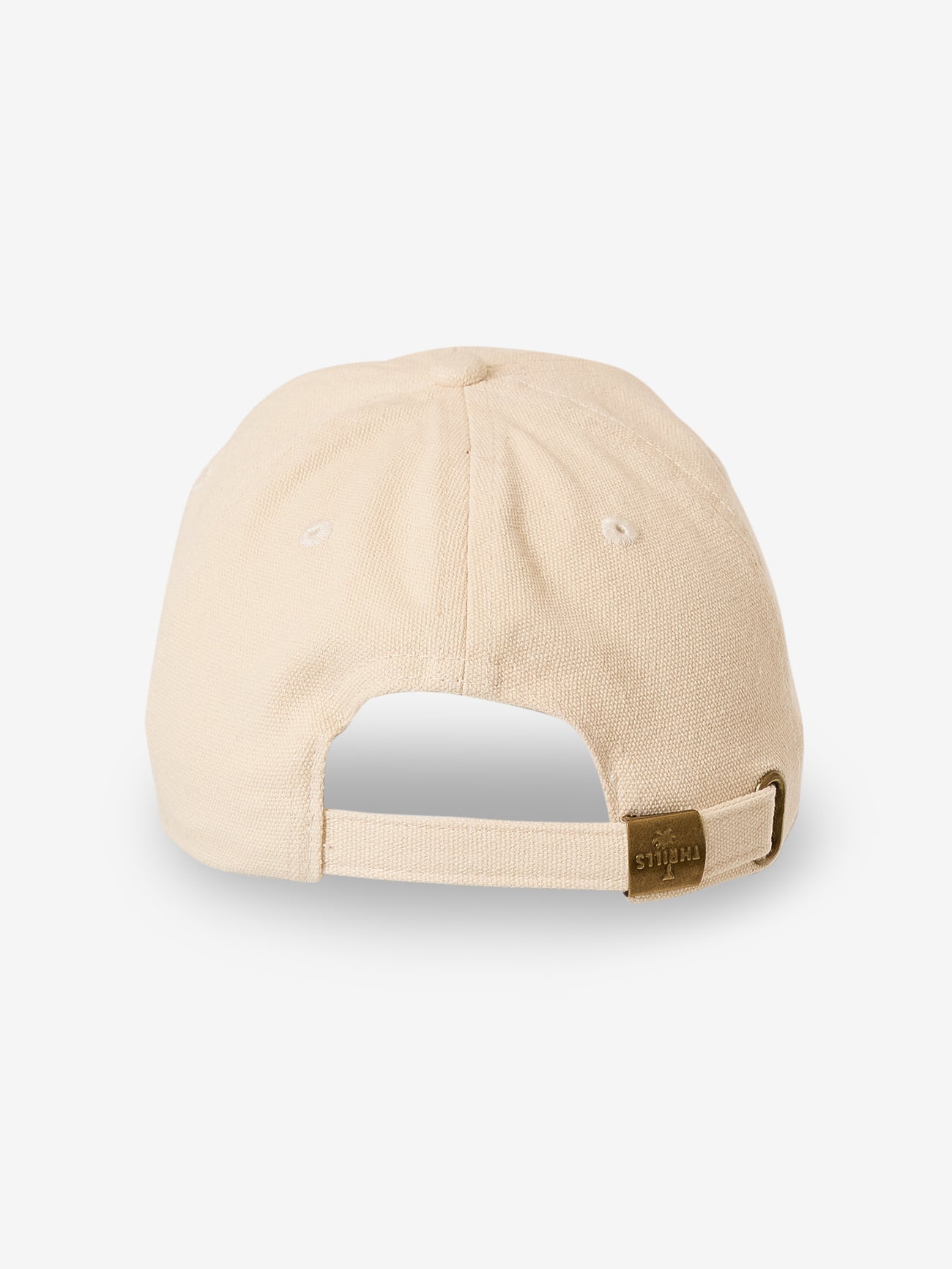 Minimal Thrills 6 Panel Cap - Heritage White