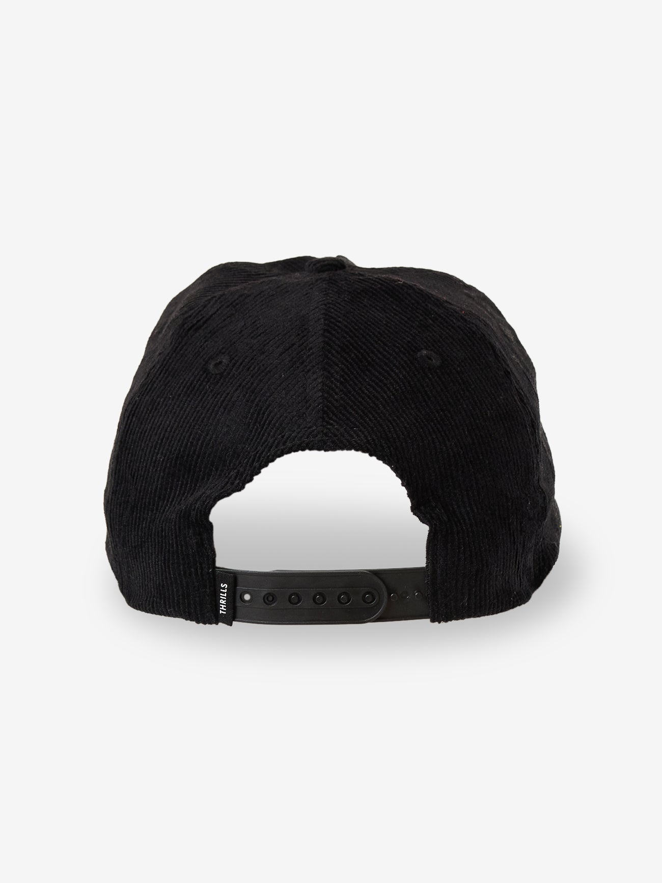 Thrills Workwear 5 Panel Cap - Black One Size