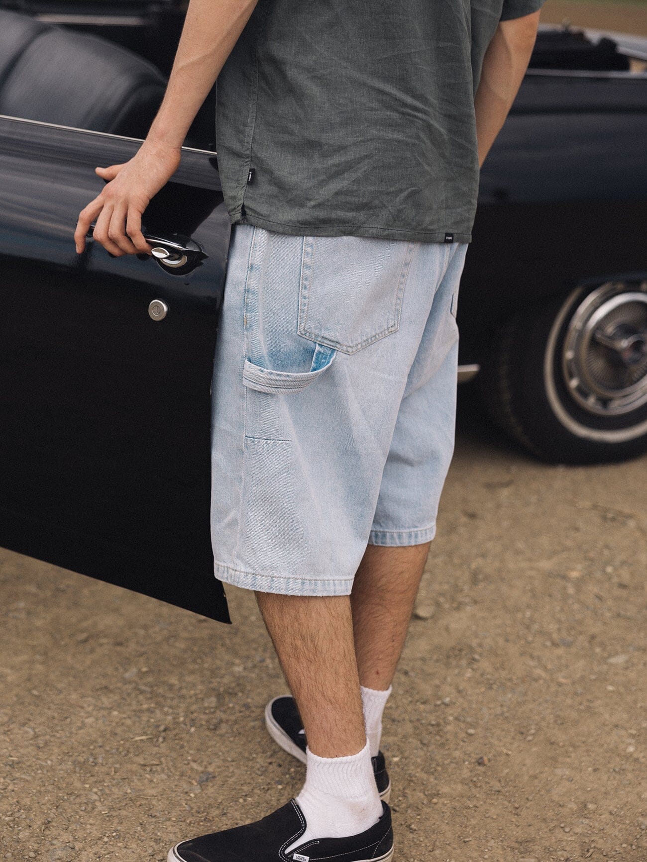 Slacker Denim Short - Ether Blue