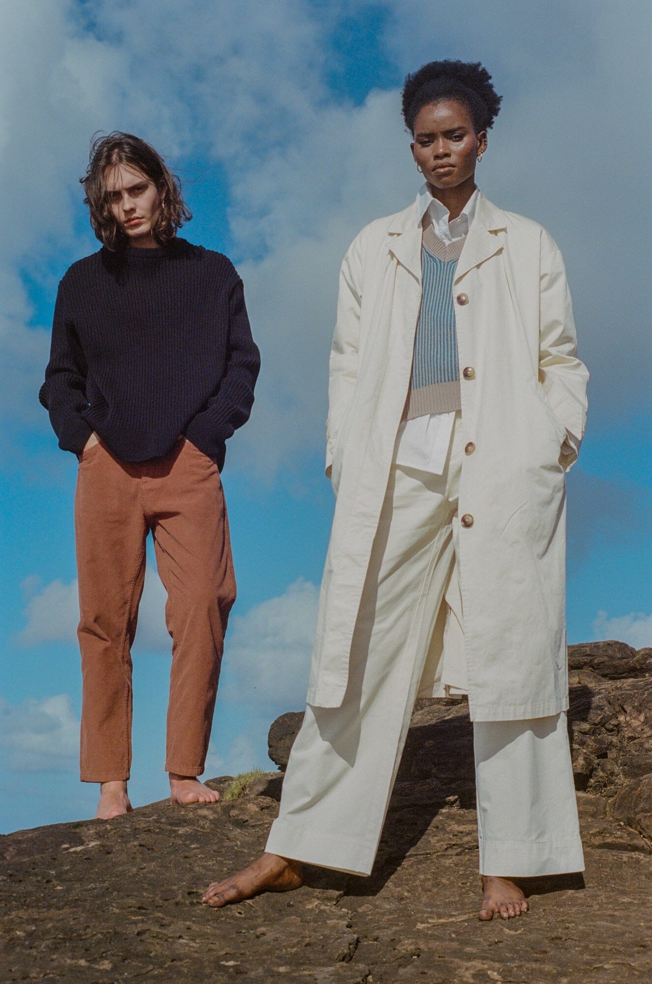 Harvey Trench Coat - Tofu