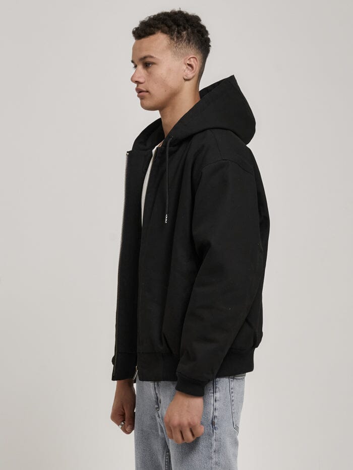 Thrills Union Hood Jacket - Black