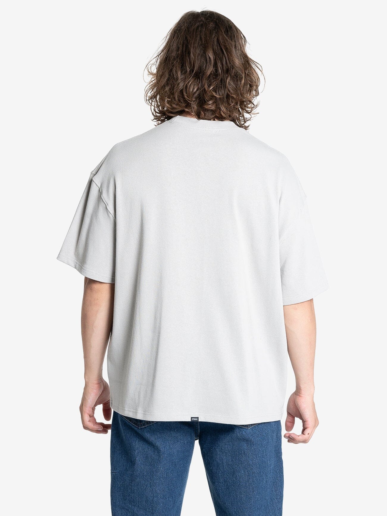 Cortex Box Fit Oversize Tee - Oyster Grey XS