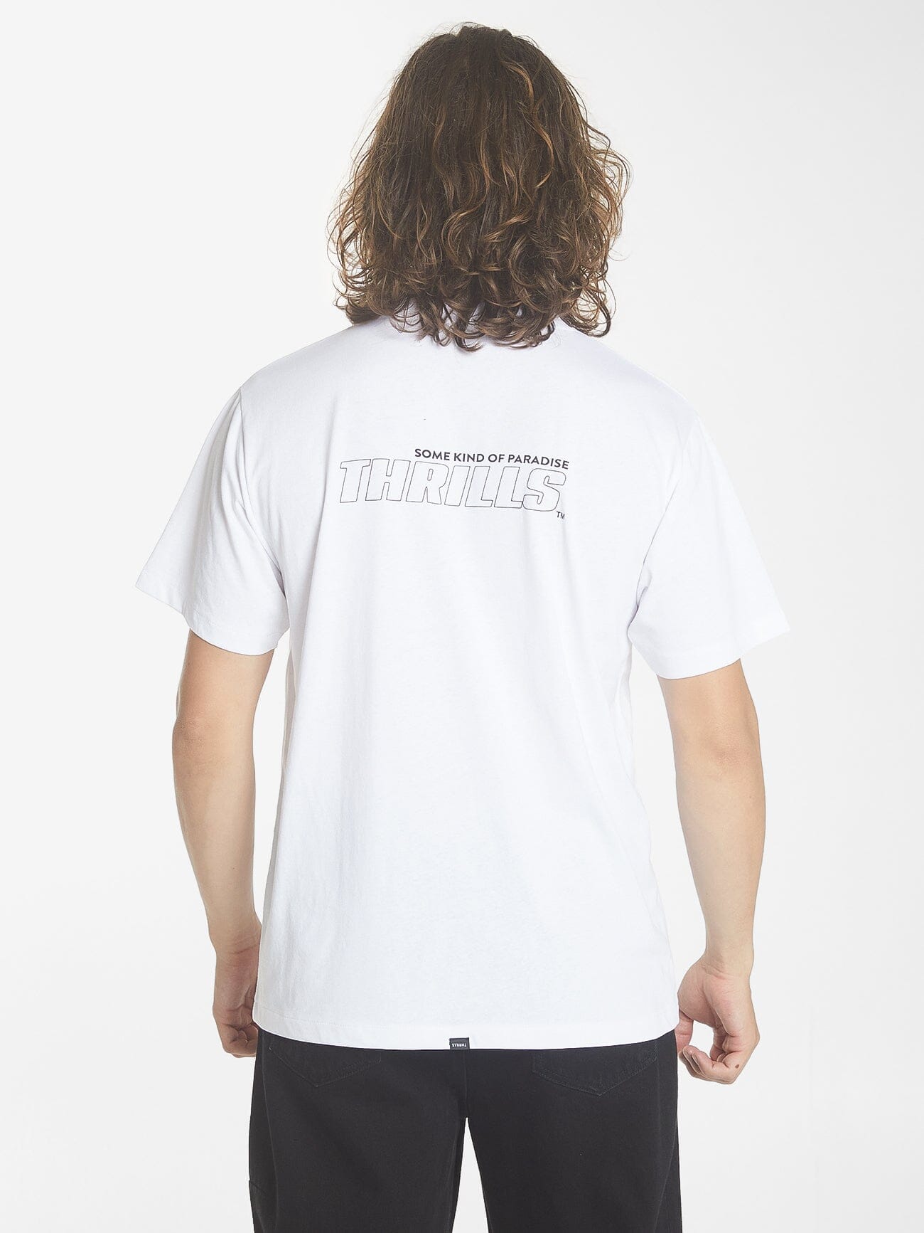 Lifted Merch Fit Tee - White XS