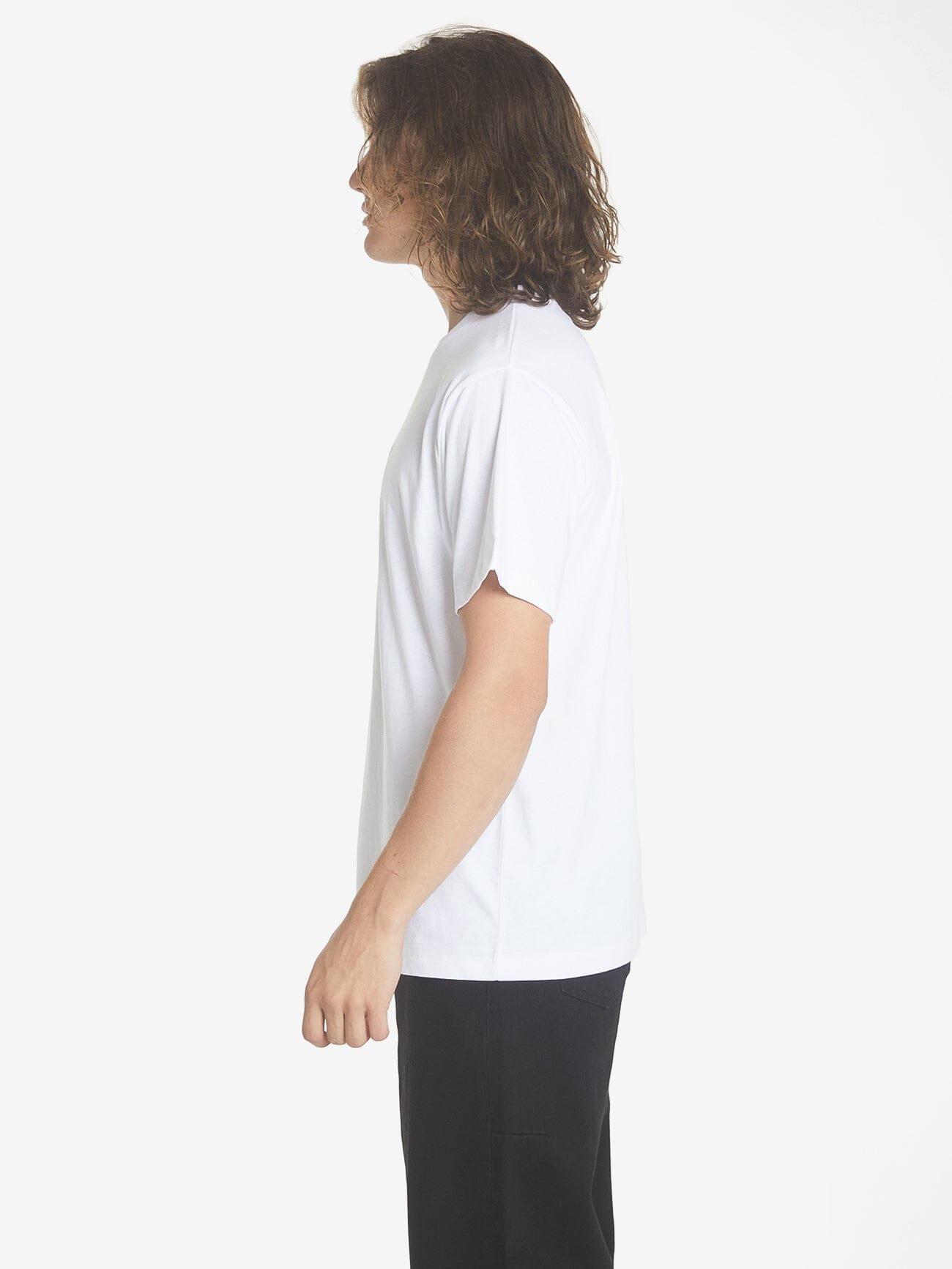 Lifted Merch Fit Tee - White XS