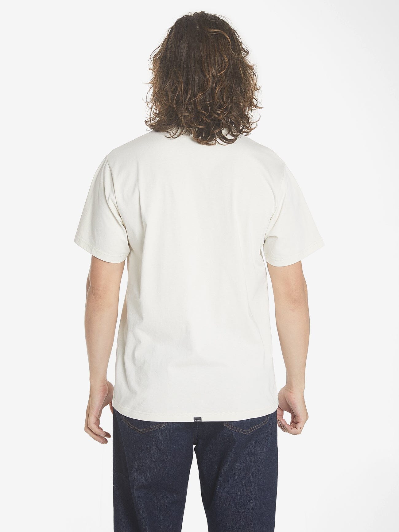 Thrills Workwear Embro Merch Fit Tee - Heritage White XS