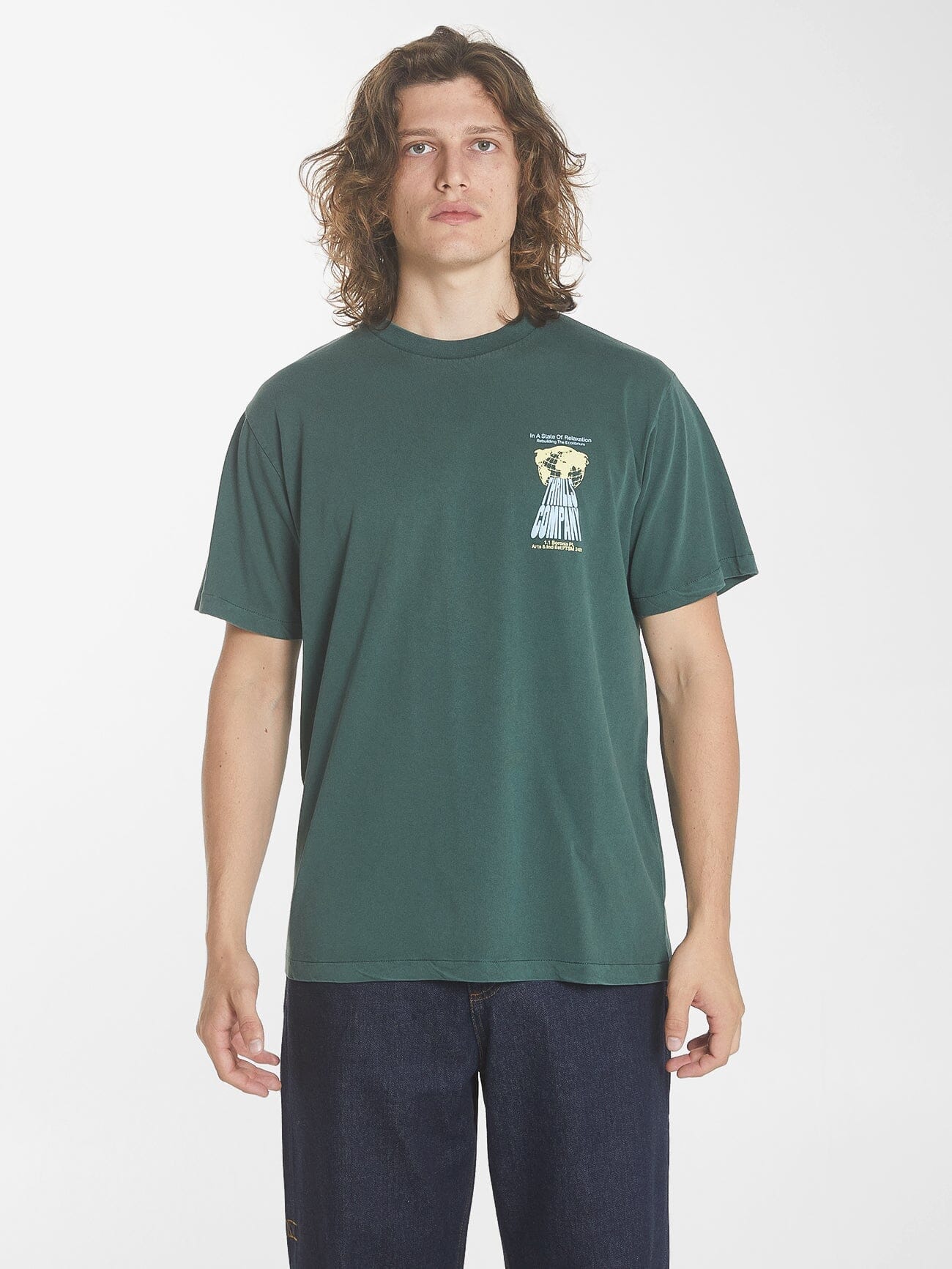 Earth Services Merch Fit Tee - Sycamore XS