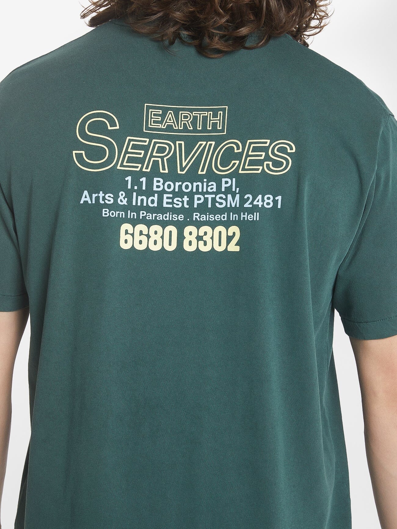 Earth Services Merch Fit Tee - Sycamore XS