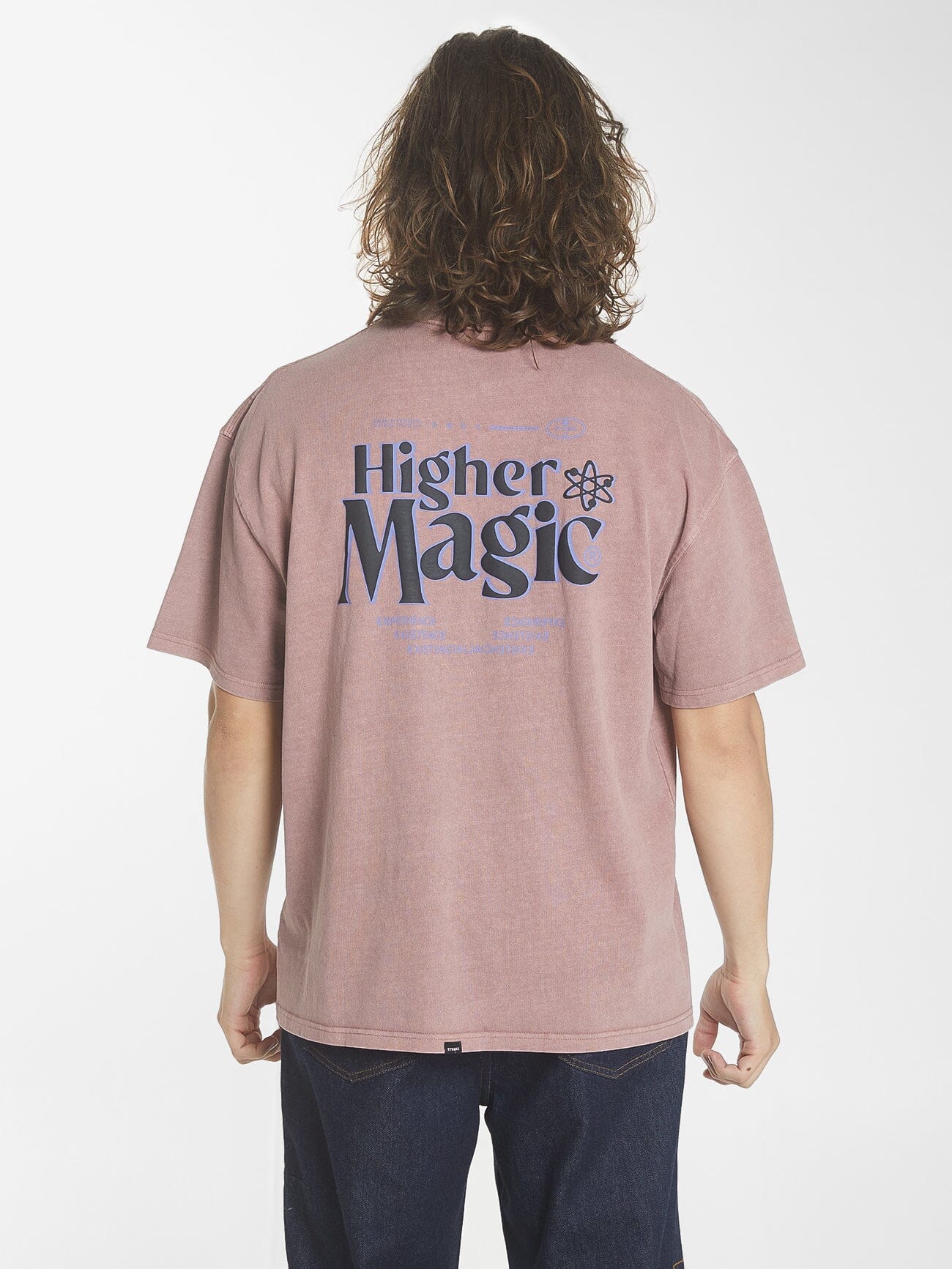 Higher Magic Box Fit Oversize Tee - Burlwood XS