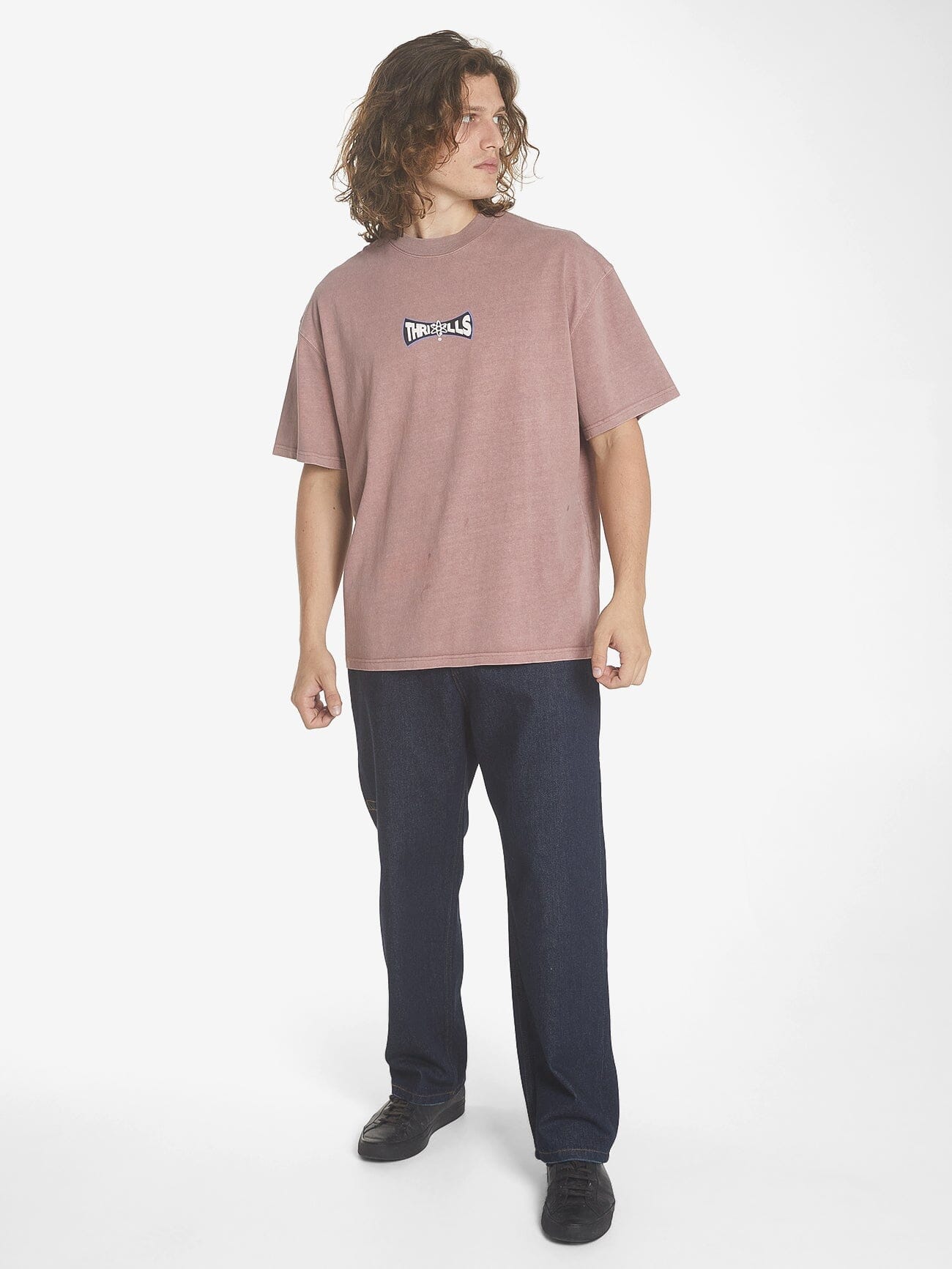 Higher Magic Box Fit Oversize Tee - Burlwood XS