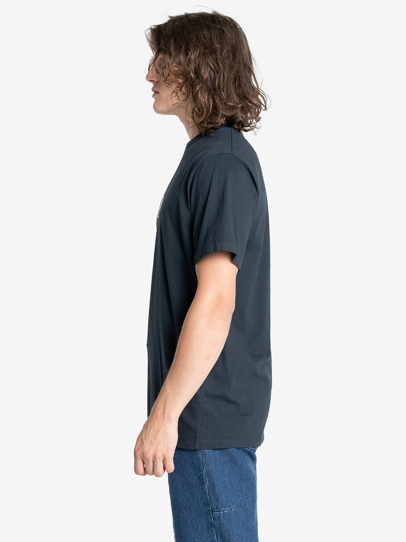 Throttle Merch Fit Tee - Twilight Black XS