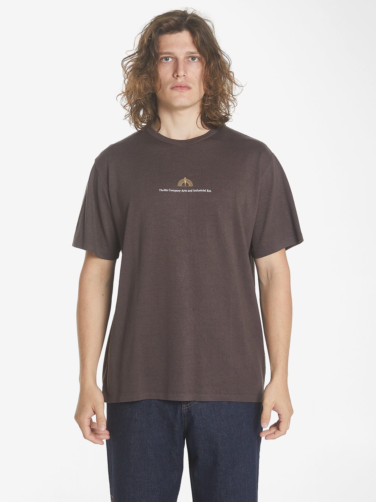 Hemp Imperial Merch Fit Tee - Black Coffee XS