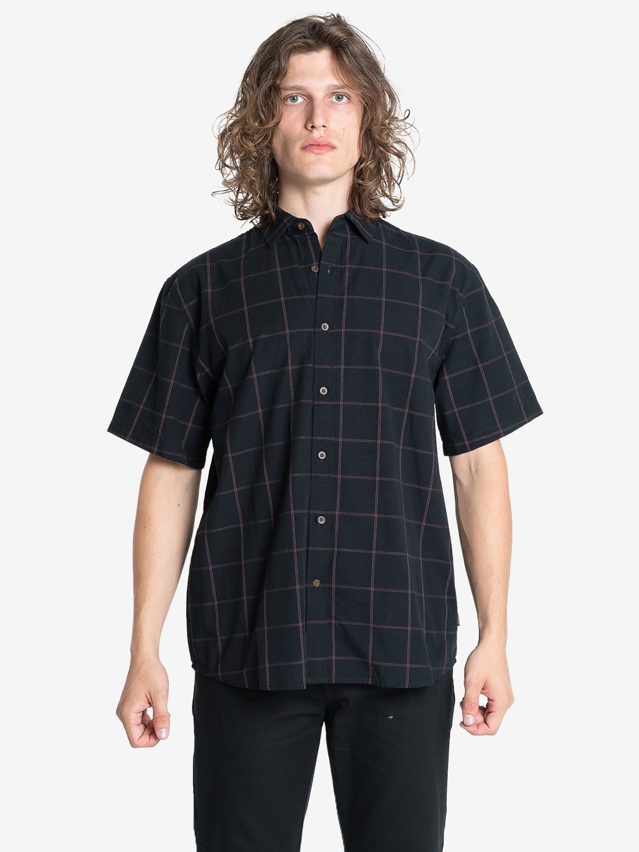 Higher Magic Short Sleeve Shirt - Black XS