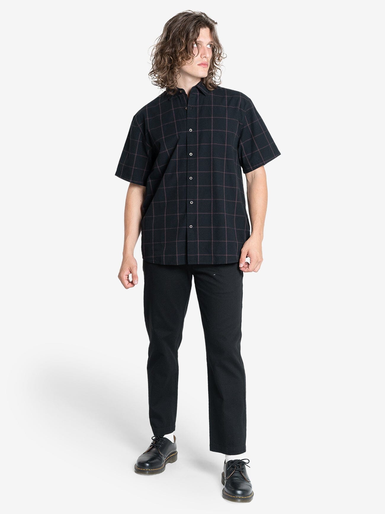 Higher Magic Short Sleeve Shirt - Black XS