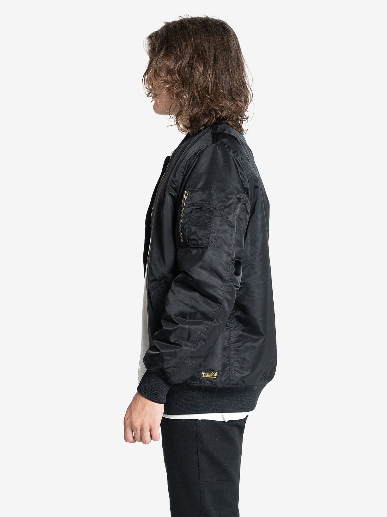 Thrills Union Bomber - Black XS