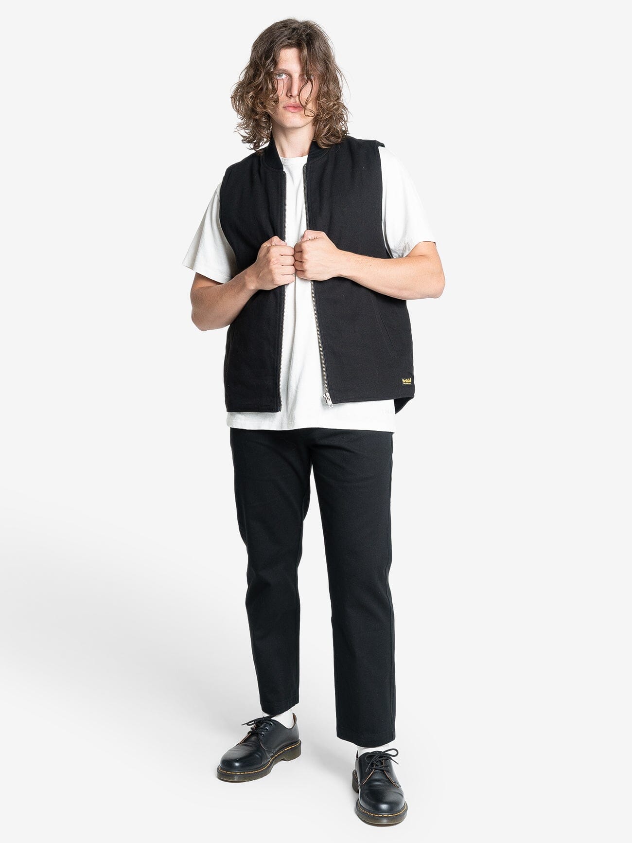 Thrills Union Vest - Black XS