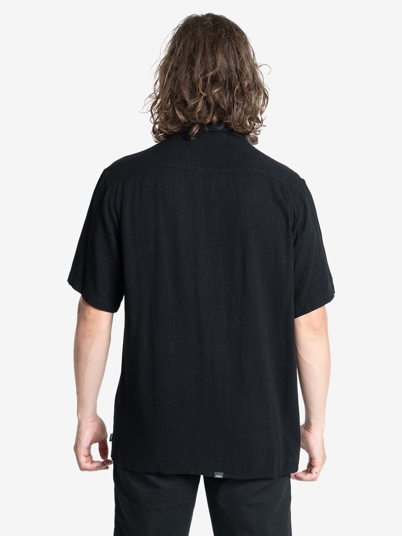 Arch Bowling Shirt - Black XS