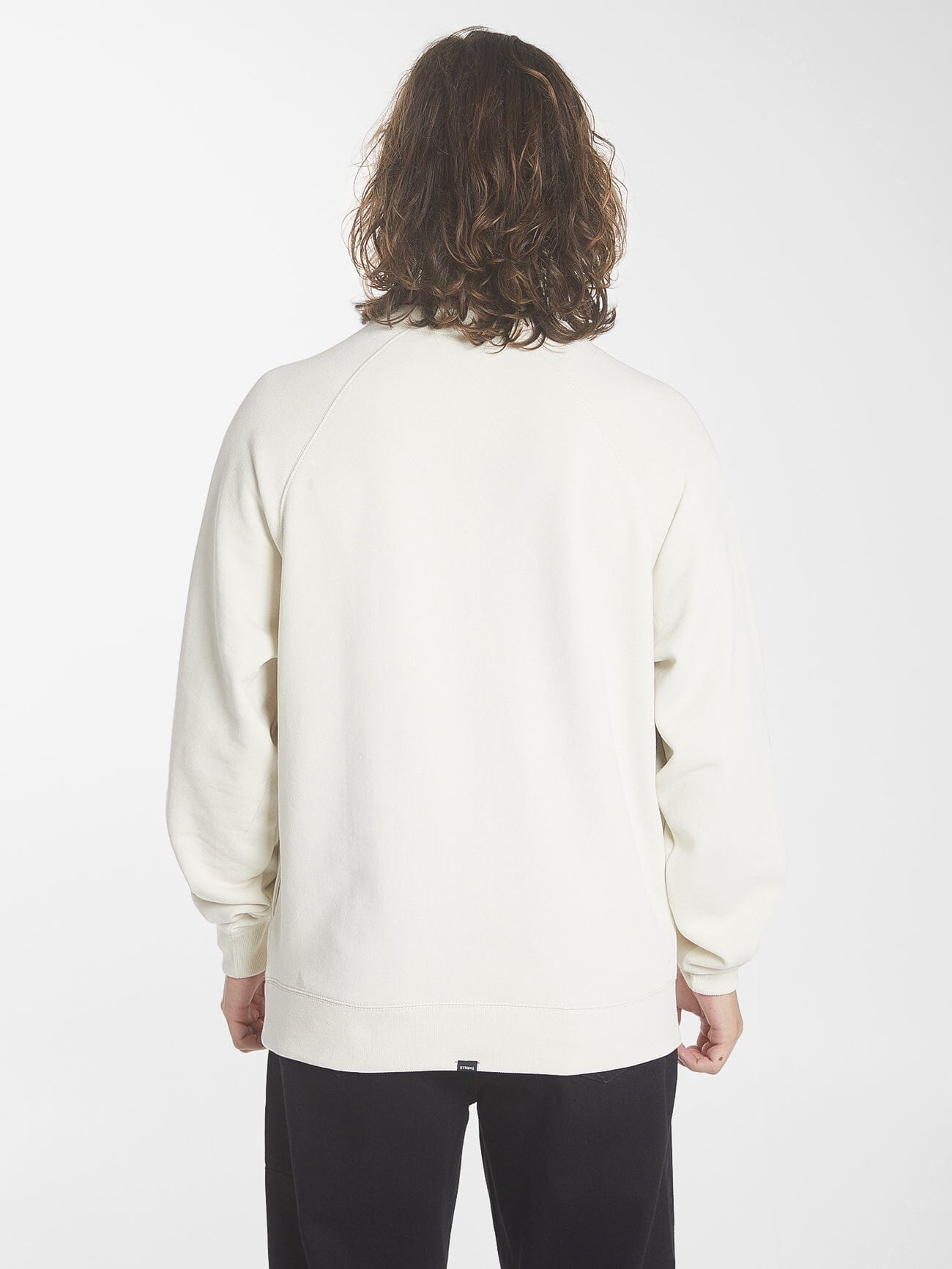 Flowershop Oversize Raglan Crew - Heritage White XS