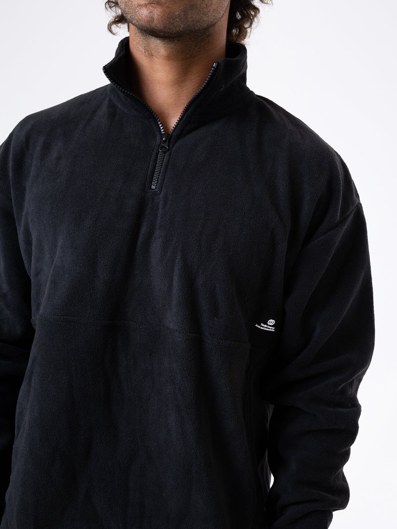 Cortex Quarter Zip Polar Fleece - Black