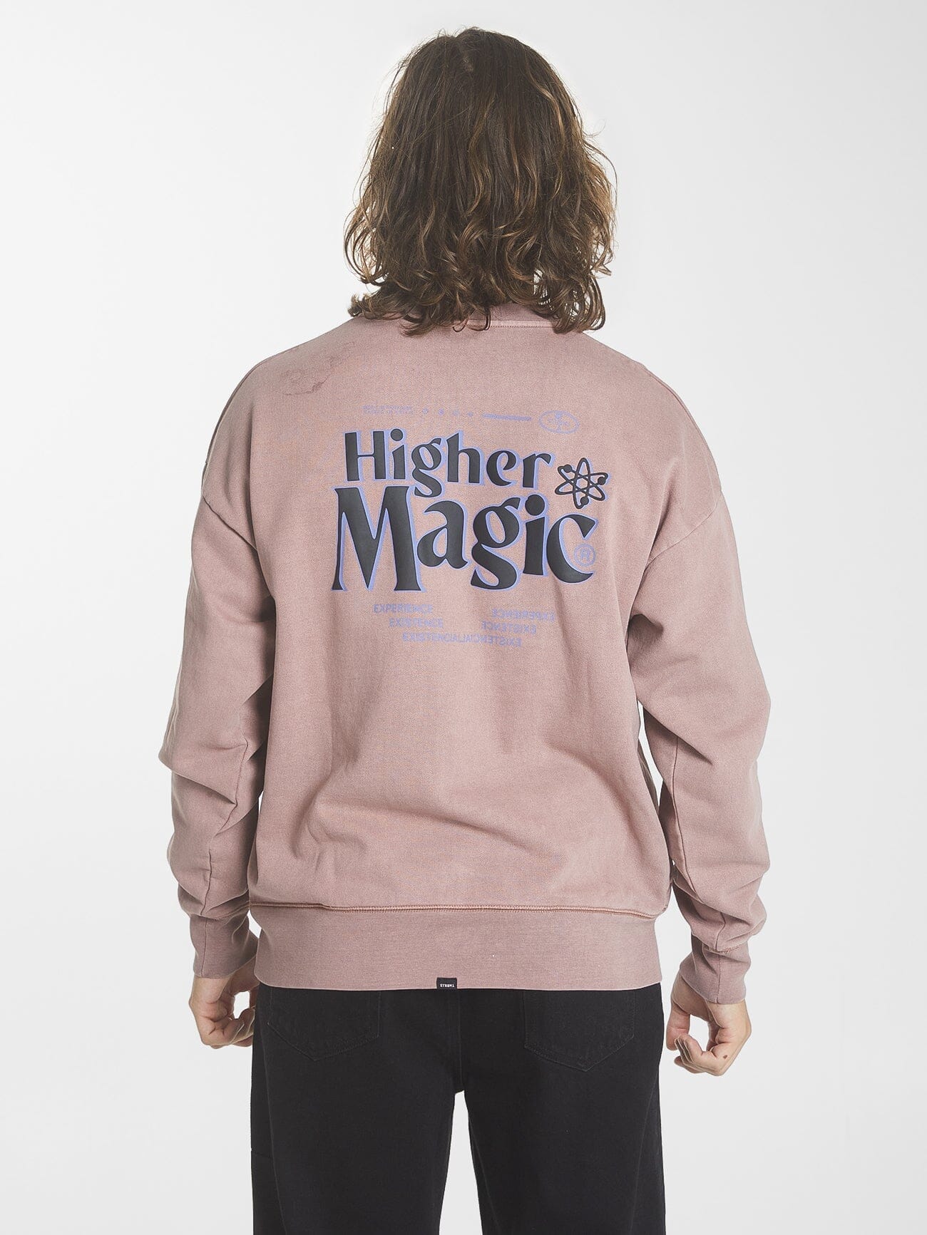 Higher Magic Slouch Fit Crew - Burlwood XS