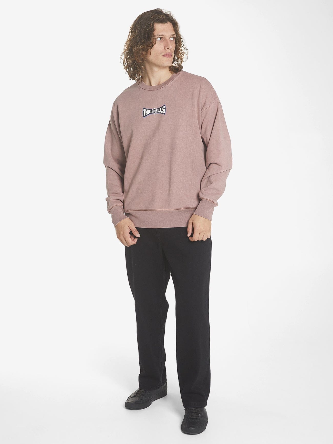 Higher Magic Slouch Fit Crew - Burlwood XS