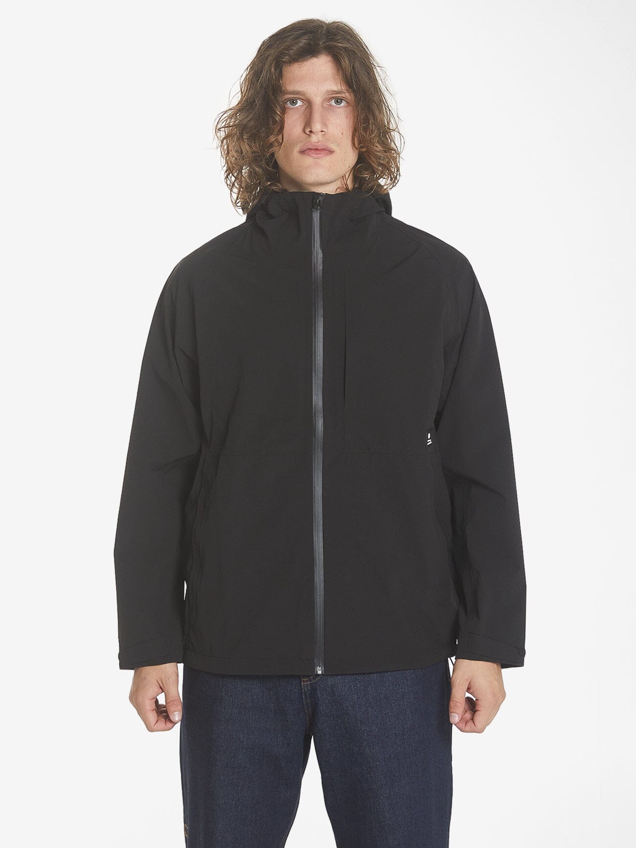 Thrills Cortex Windbreaker - Black XS