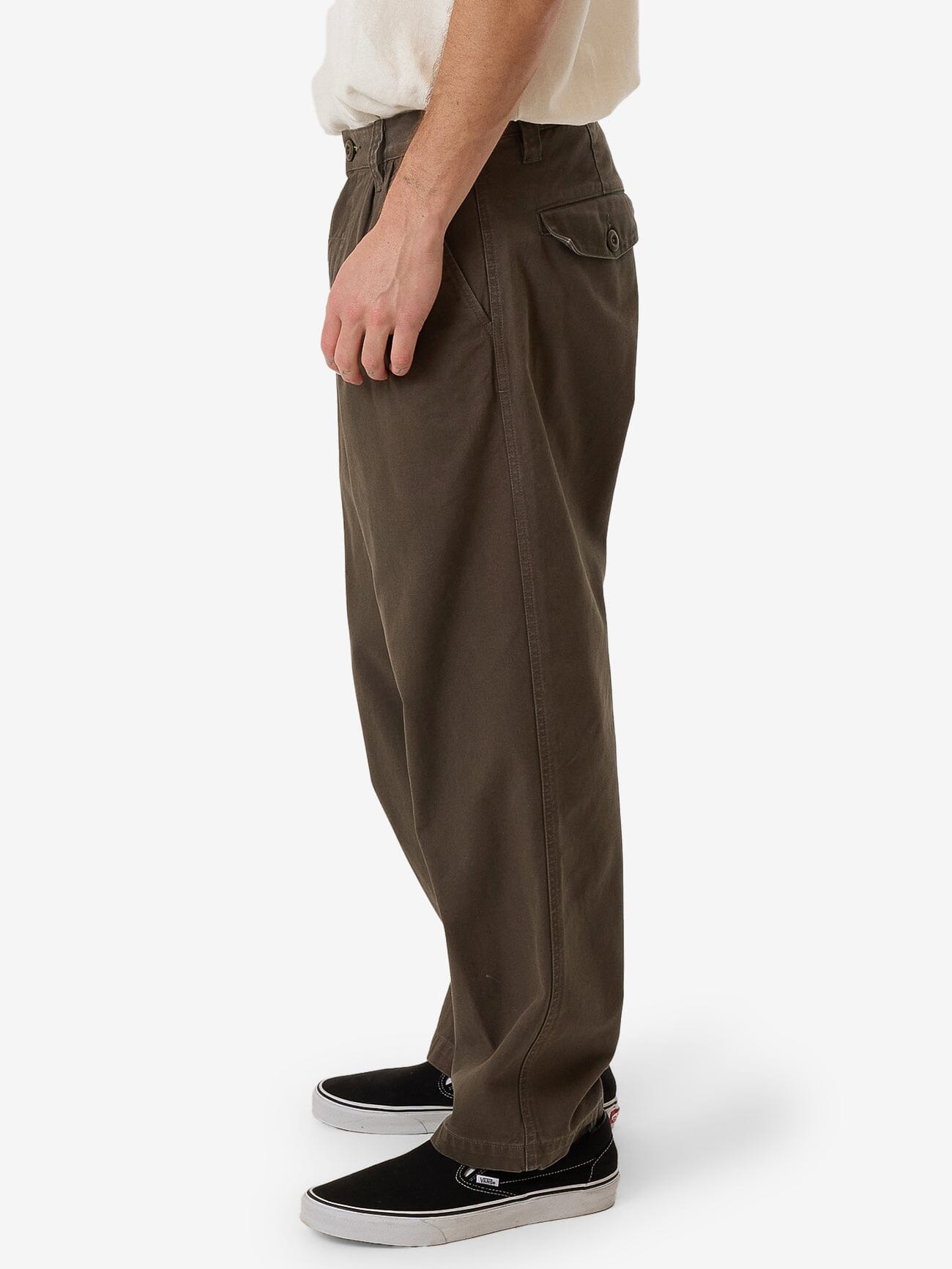 Honour Big Slacker Pant - Olive Night