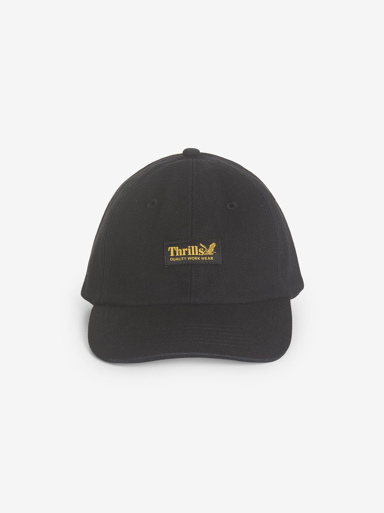 Thrills Union 6 Panel Cap - Black One Size