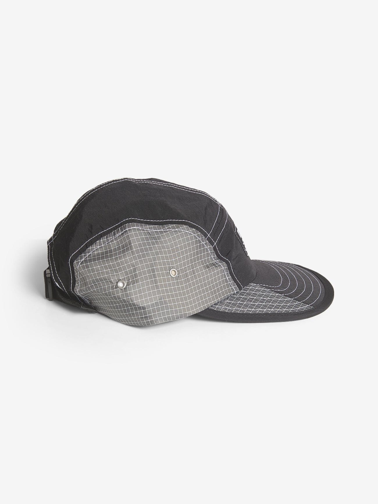 Cortex Curved 5 Panel Cap - Black One Size