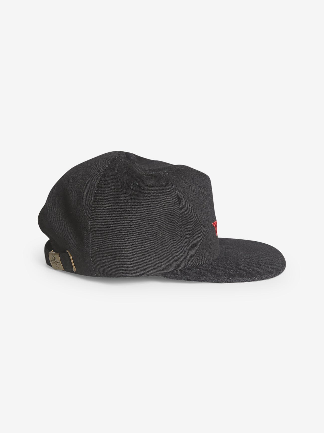 Underground 5 Panel Cap - Washed Black One Size