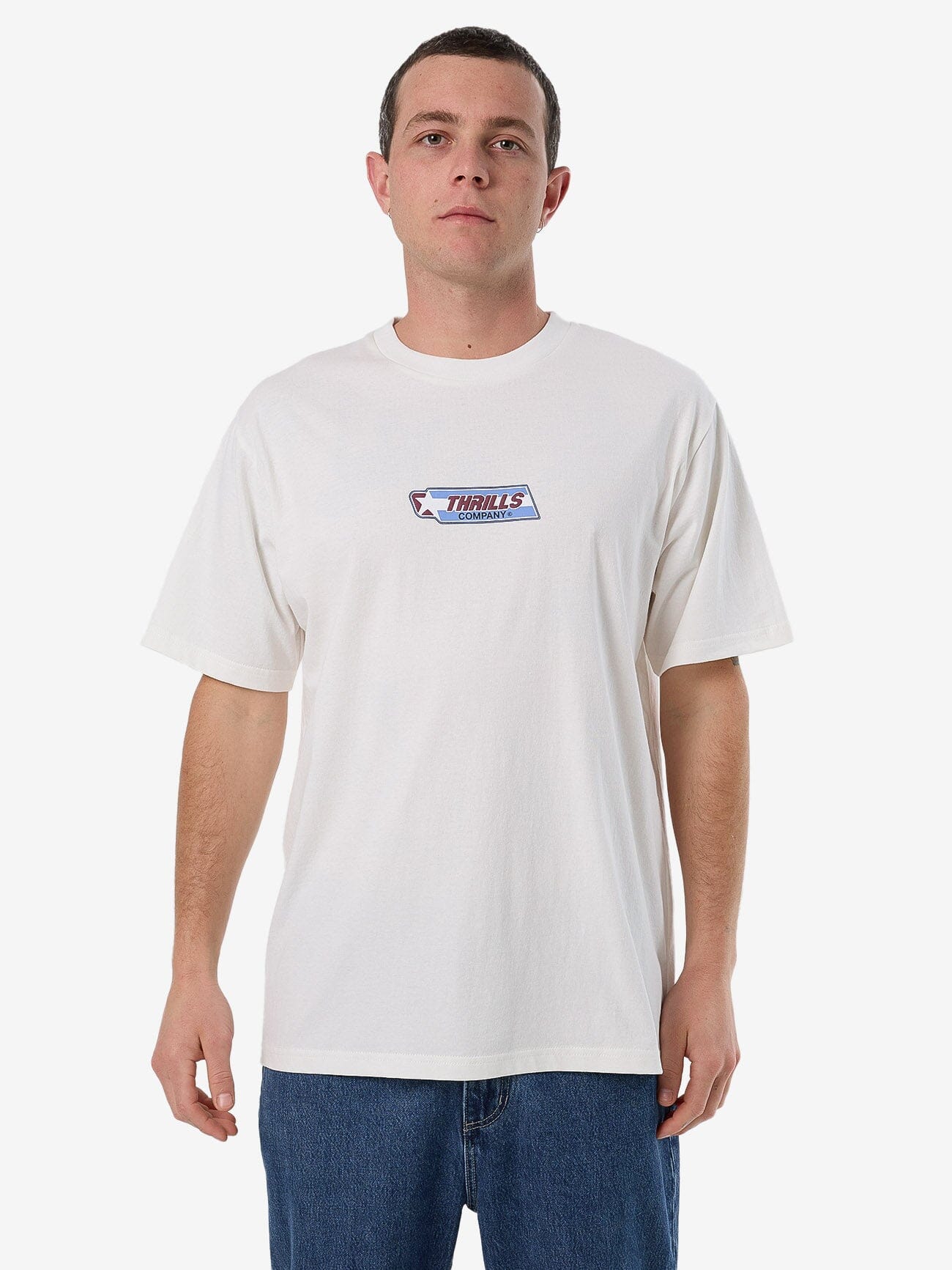 Starpower Merch Fit Tee - Dirty White