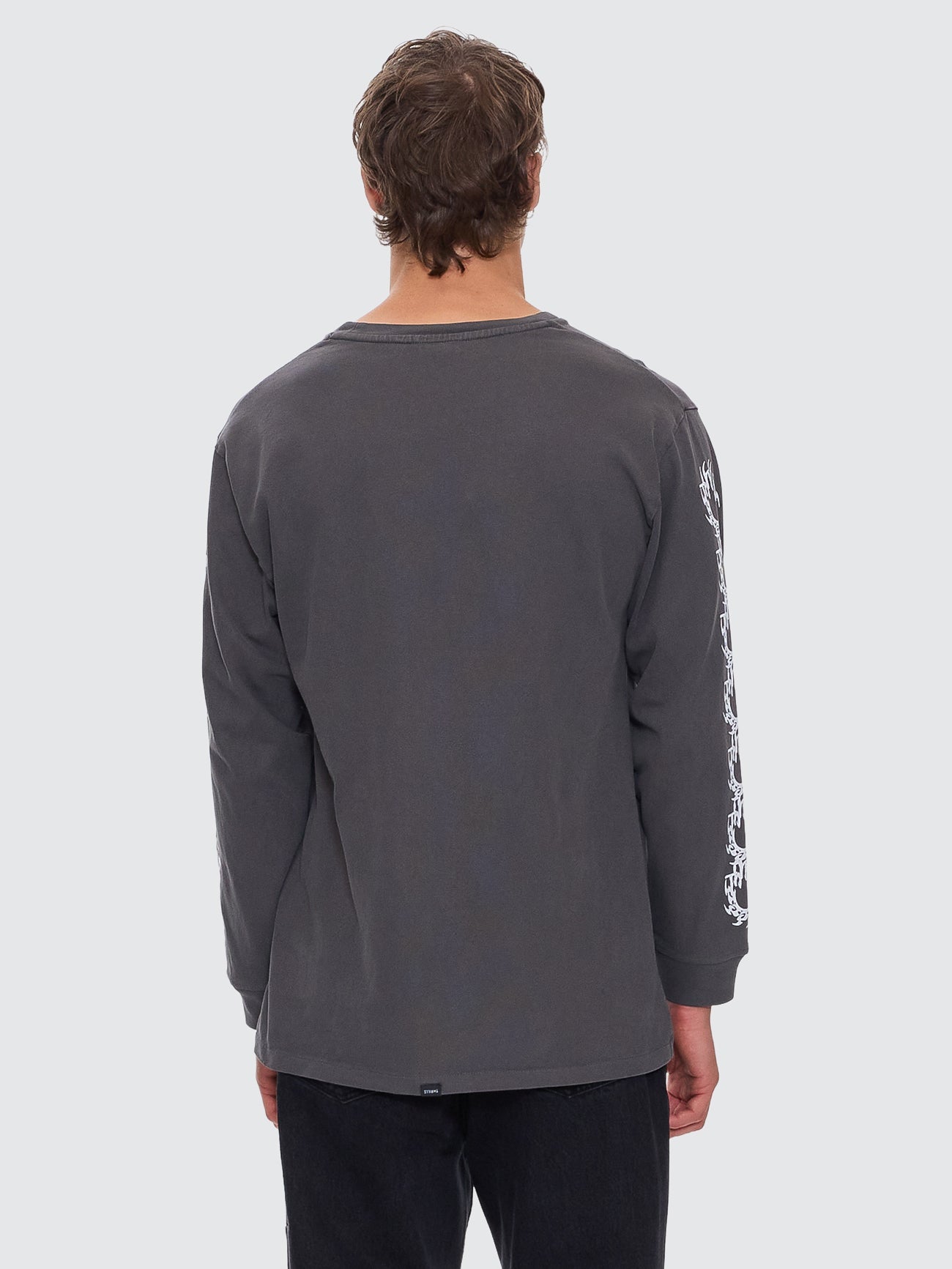 Peaceful Chaos Oversize Fit Long Sleeve Tee - Merch Black XS