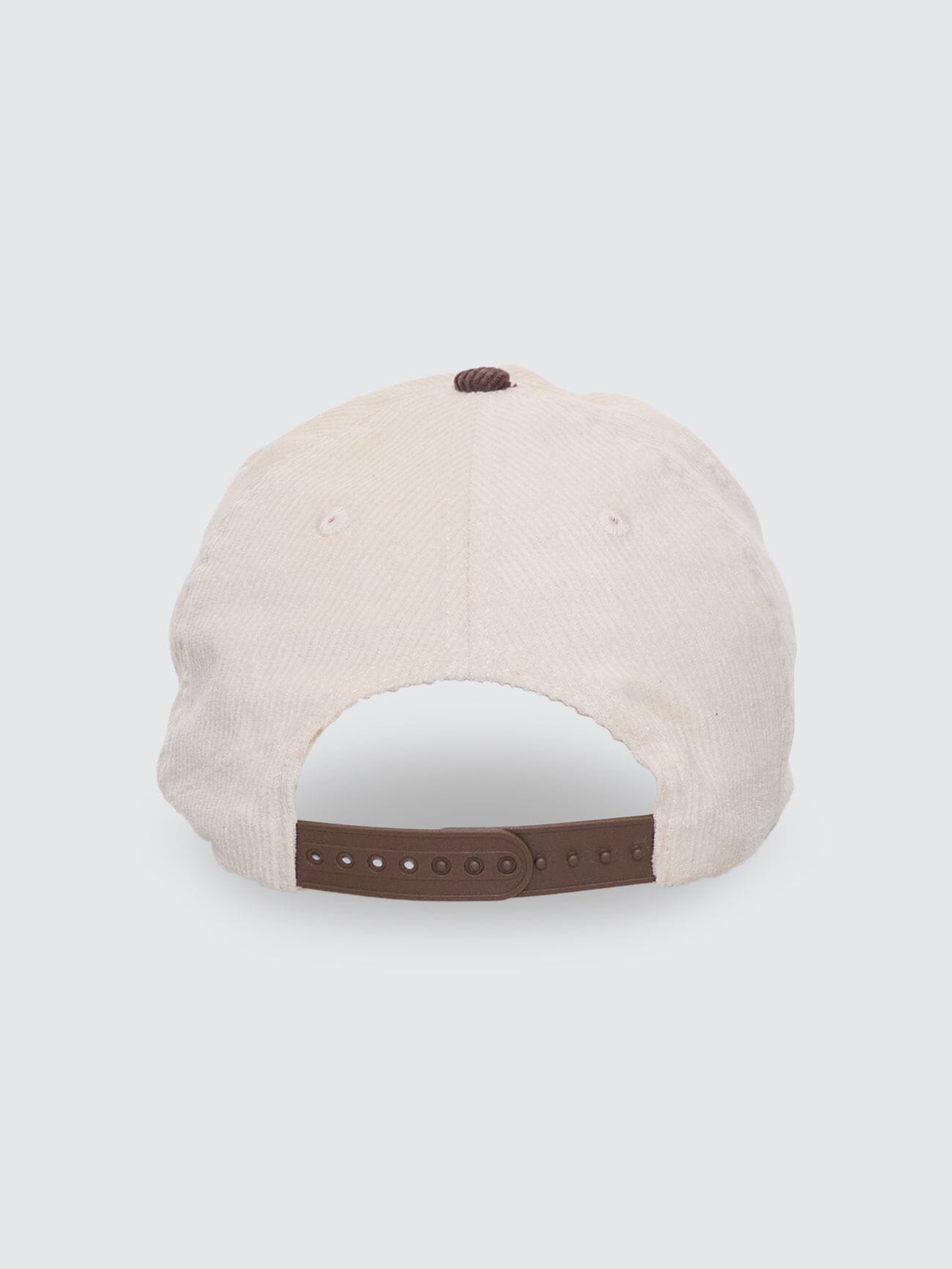 Thrills Workwear 5 Panel Cap - Heritage White - Java