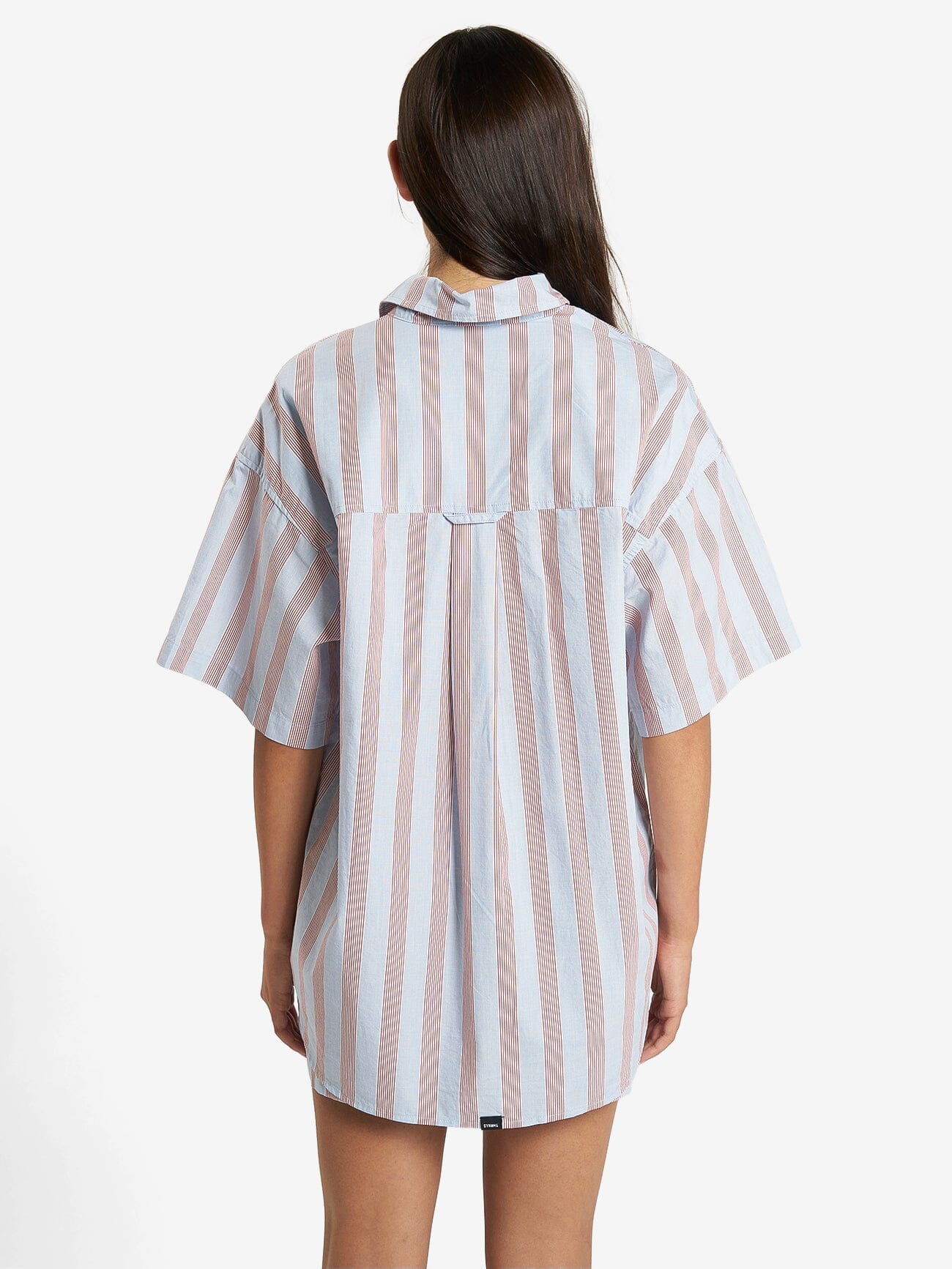 Womens Porter Short Sleeve Shirt - Sky Blue