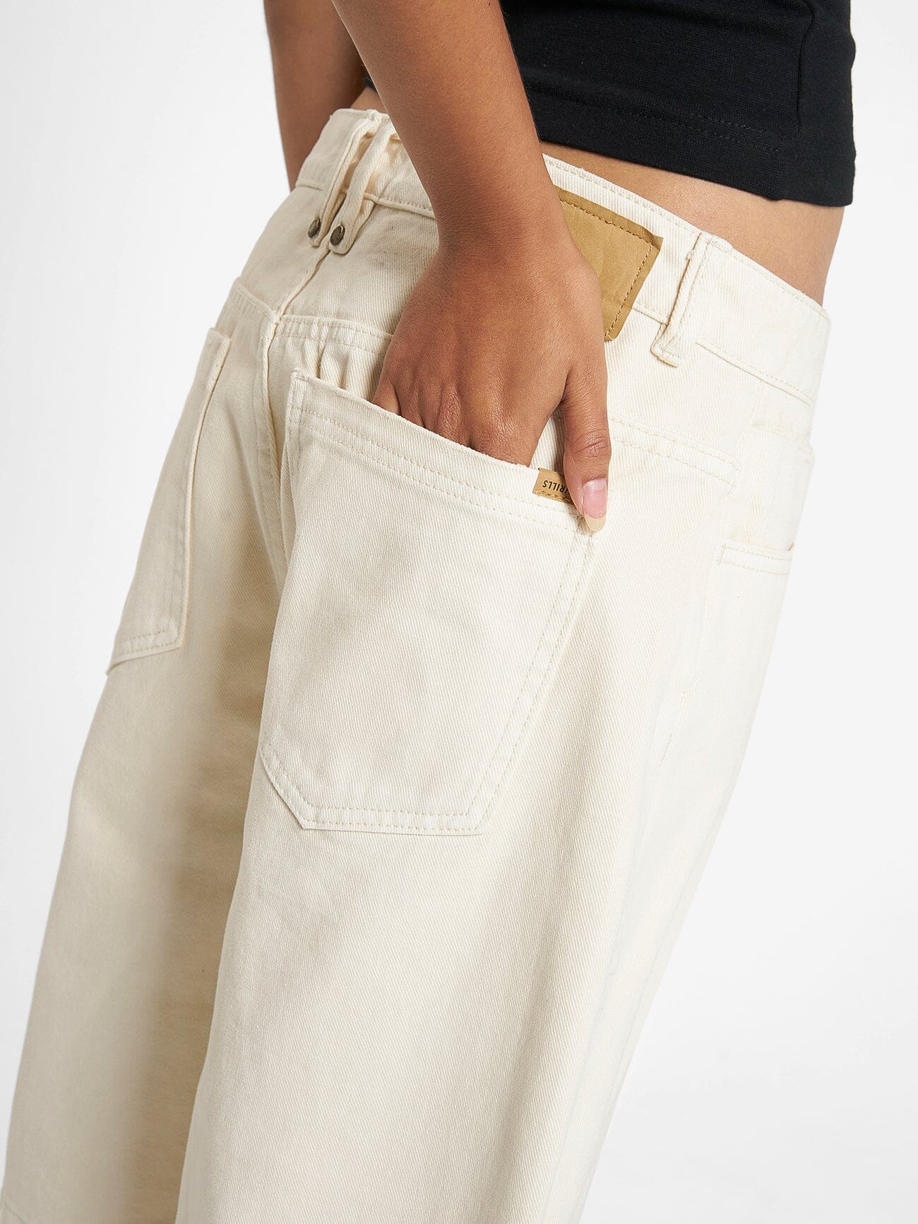 Syd Baggy Short - Heritage White